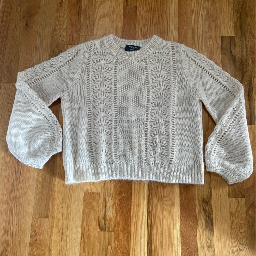 Wyse London Mohair, Wool and Acrylic Sweater